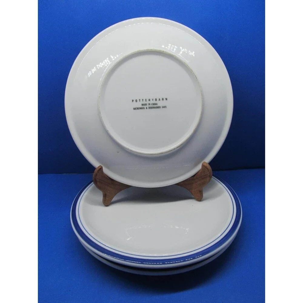 Pottery Barn Club Blue Restaurant Ware 10 3/8